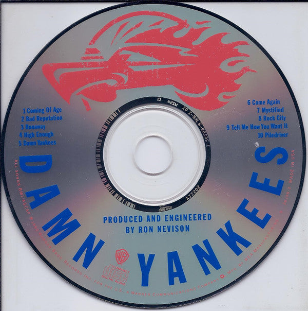 Damn Yankees : Damn Yankees (CD, Album, RE)