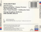 Pyotr Ilyich Tchaikovsky - Chicago Symphony Orchestra / Georg Solti : 1812 Overture / Romeo & Juliet / The Nutcracker Suite (CD, Album)