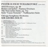Pyotr Ilyich Tchaikovsky - Chicago Symphony Orchestra / Georg Solti : 1812 Overture / Romeo & Juliet / The Nutcracker Suite (CD, Album)