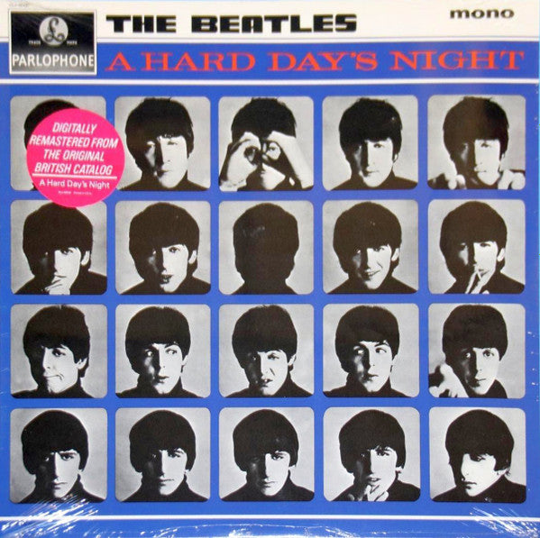 The Beatles : A Hard Day's Night (LP, Album, Mono, RE, Pur)