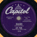 Les Paul : Nola / Jealous (Shellac, 10", Scr)