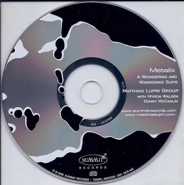 Matthias Lupri Group With Myron Walden / Donny McCaslin : Metalix (CD, Album)