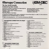 The New World Ensemble : The Baroque Connection (CD)