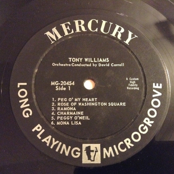 Tony Williams (2) : A Girl Is A Girl Is A Girl (LP, Mono)