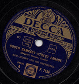 Bob Crosby And His Orchestra : South Rampart Street Parade / Song Of The Wanderer (Shellac, 10")