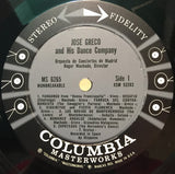 José Greco : Spanish Songs And Dances In Motion (LP, Album)