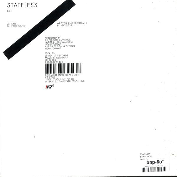 Stateless (2) : Exit (7", Single)