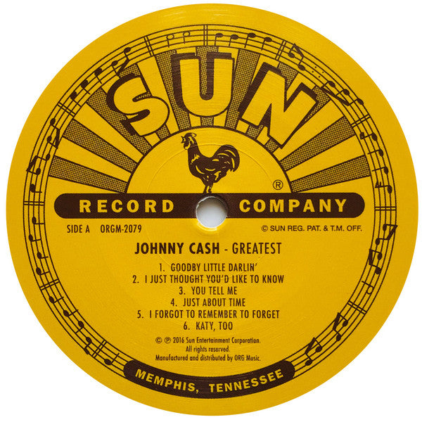 Johnny Cash : Greatest! (LP, Album, Ltd, Whi)