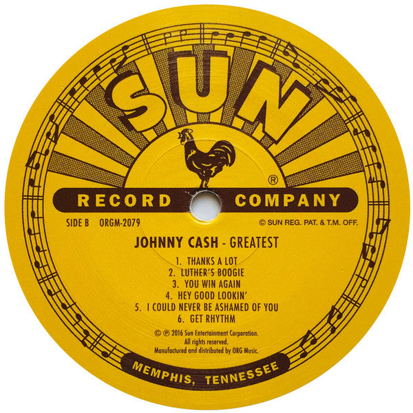 Johnny Cash : Greatest! (LP, Album, Ltd, Whi)