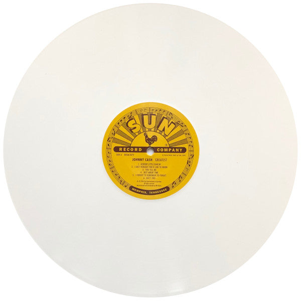 Johnny Cash : Greatest! (LP, Album, Ltd, Whi)