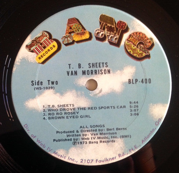 Van Morrison : T.B. Sheets (LP, Gat)