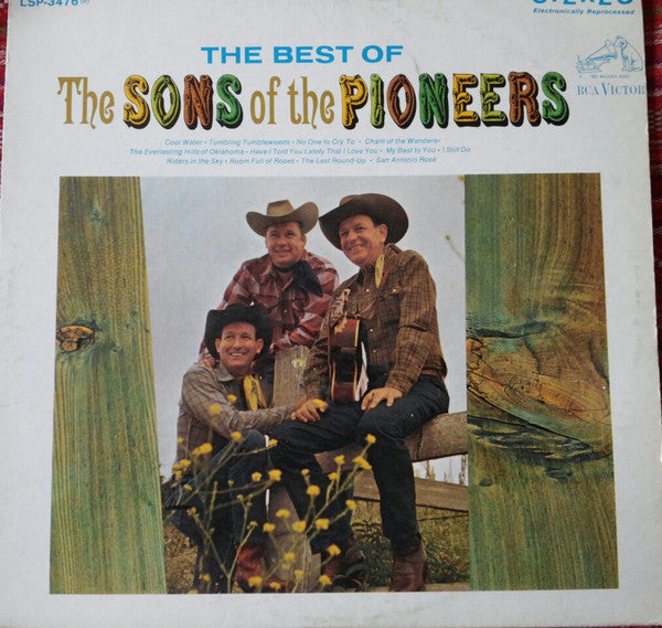 The Sons Of The Pioneers : The Best Of The Sons Of The Pioneers (LP, Comp)