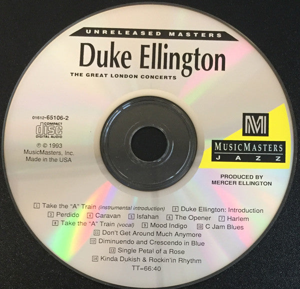 Duke Ellington : The Great London Concerts (CD, Album)