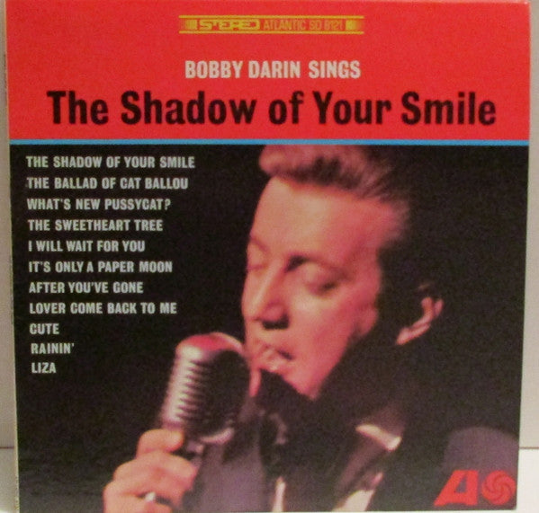 Bobby Darin : Bobby Darin Sings The Shadow Of Your Smile (LP, Album, RP)