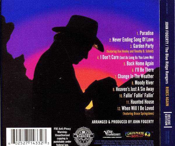 John Fogerty : The Blue Ridge Rangers Rides Again (CD, Album + DVD-V + Box, Dlx)