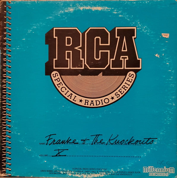 Franke & The Knockouts : RCA Special Radio Volume X (LP, Transcription)
