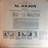 Al Jolson : The Immortal Al Jolson (LP, Album, RE)