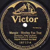 Original Dixieland Jazz Band : Margie / Palesteena (Shellac, 10")