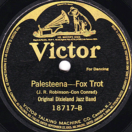 Original Dixieland Jazz Band : Margie / Palesteena (Shellac, 10")