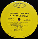 The Dave Clark Five : I Like It Like That (LP, Album, Mono, Ter)