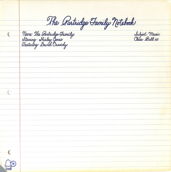 The Partridge Family Starring Shirley Jones (2) Featuring David Cassidy : The Partridge Family Notebook (LP, Album, Bes)