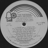 The Partridge Family Starring Shirley Jones (2) Featuring David Cassidy : The Partridge Family Notebook (LP, Album, Bes)